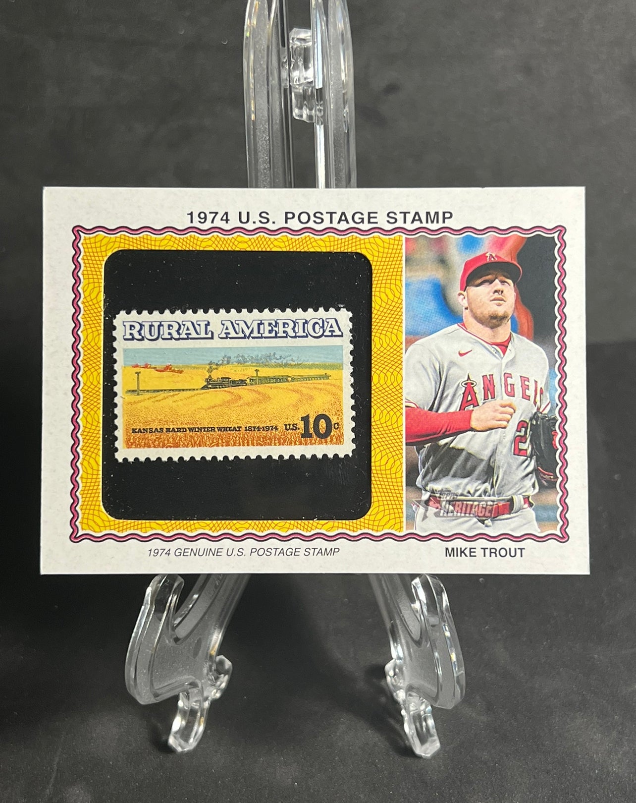 Mike Trout 2023 Topps Heritage Stamp – JKW Collectibles
